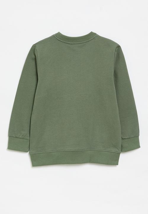 Pop Candy - Dino sweatshirt - green