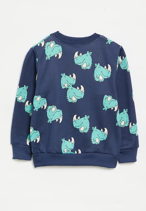 Pop Candy - Printed sweatshirt - blue