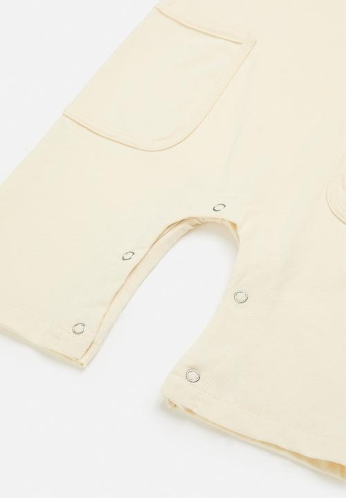Pop Candy - Sleeveless romper - off white