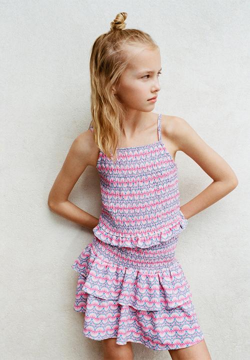 MANGO - Skirt Pai - Pink