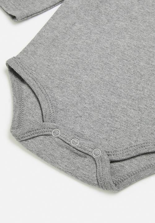 Pop Candy - Melange bodysuit - grey