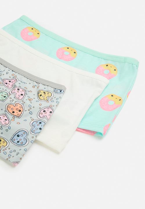 Pop Candy - 3 Pack trunks-blue & grey