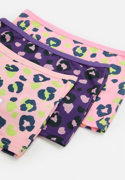 Pop Candy - Printed boyshorts 3 pack - multi
