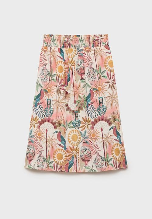 MANGO - Skirt Cabana - Mullti
