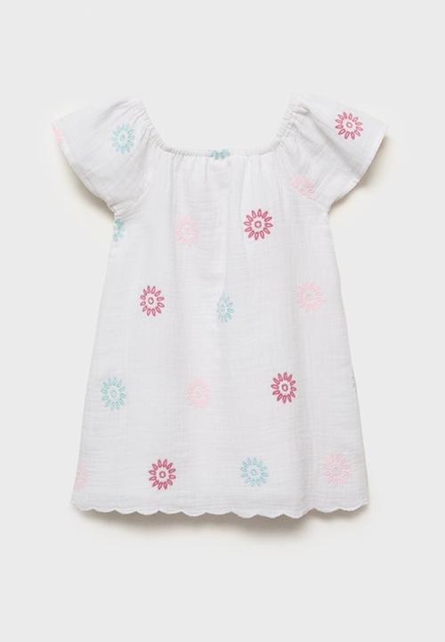 MANGO - Dress naisha - white