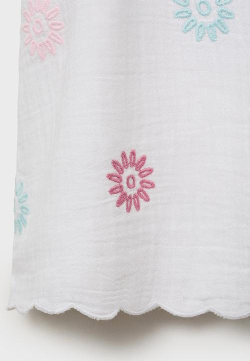 MANGO - Dress naisha - white