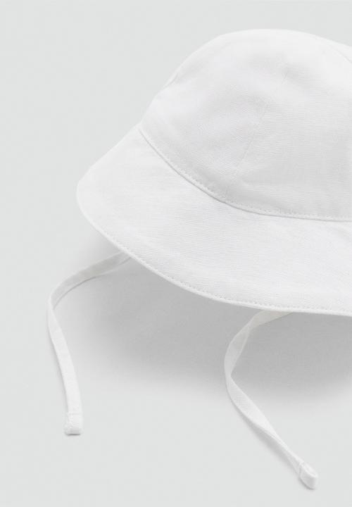 MANGO - Bucket hat salb - natural