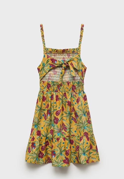MANGO - Dress Iguazu - Medium Yellow
