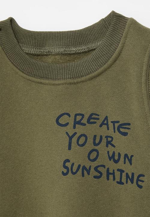 Pop Candy - Sweat top - green