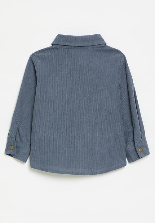 Pop Candy - Button down overshirt - blue