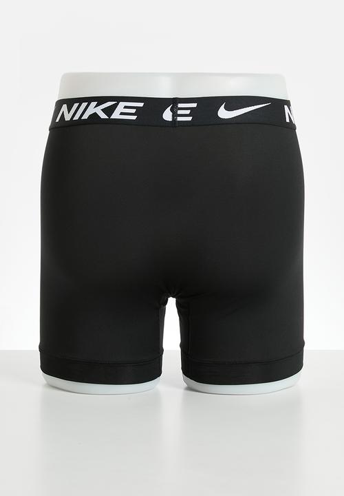 Nike - Dri-Fit Essential Micro Sport 3 Pack Boxer - Black/Black/Black