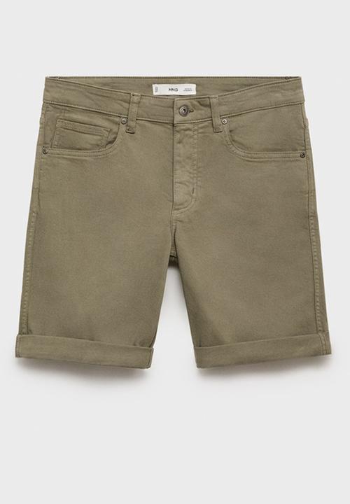 MANGO - Bermudas NEPTO - Beige/Khaki
