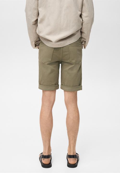 MANGO - Bermudas NEPTO - Beige/Khaki