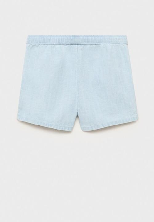 MANGO - Shorts azur - pastel blue