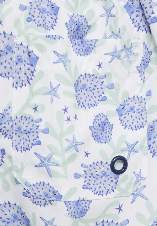 MANGO - Swimsuit globobb - white