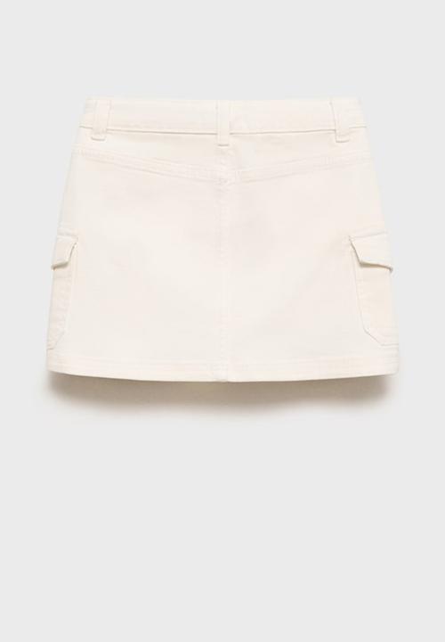 MANGO - Skirt danbury - light beige