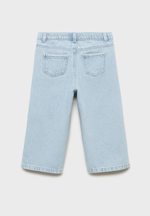 MANGO - Jeans julia - open blue