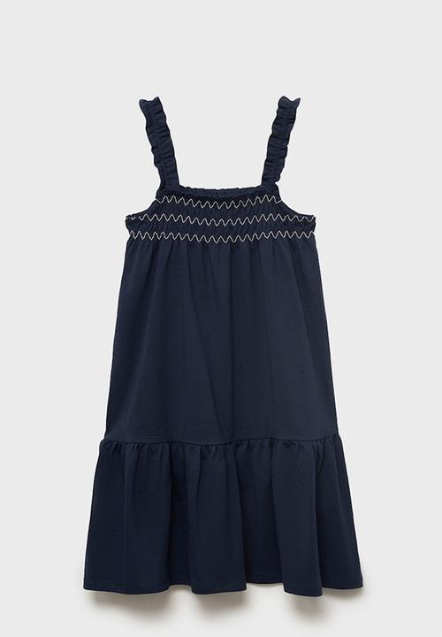 MANGO - Dress amelia - navy