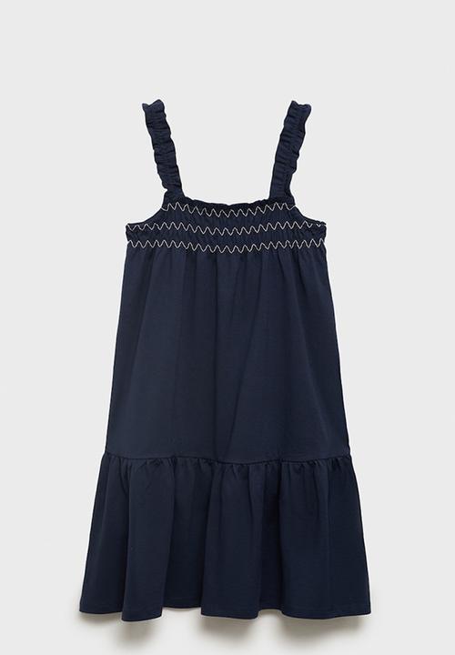 MANGO - Dress amelia - navy