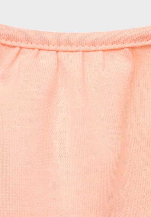 MANGO - Jumpsuit peach - bright orange