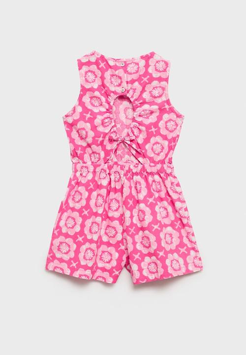 MANGO - Jumpsuit flopy - pink