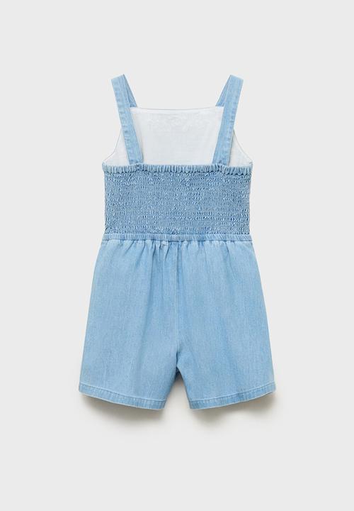 MANGO - Jumpsuit vicky - open blue
