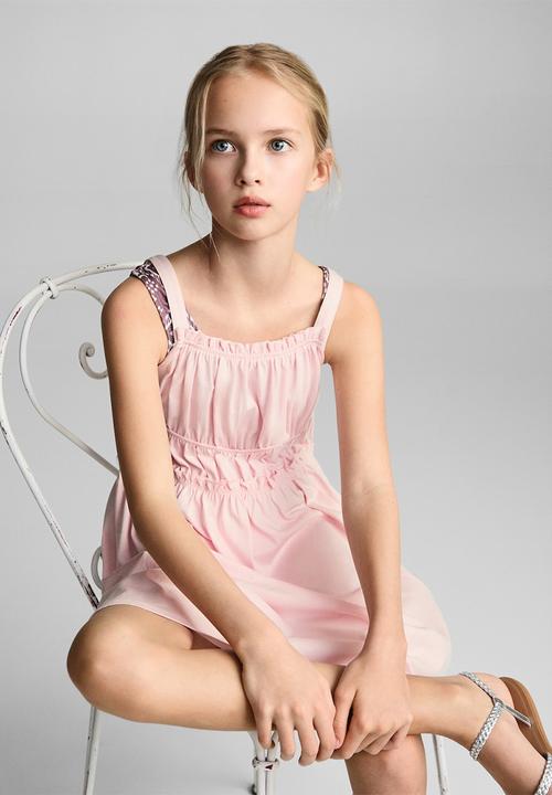 MANGO - Dress bee - pink