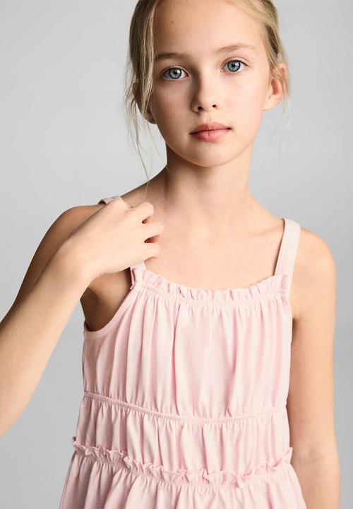 MANGO - Dress bee - pink
