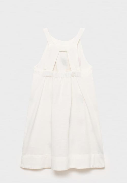 MANGO - Dress chloe - light beige