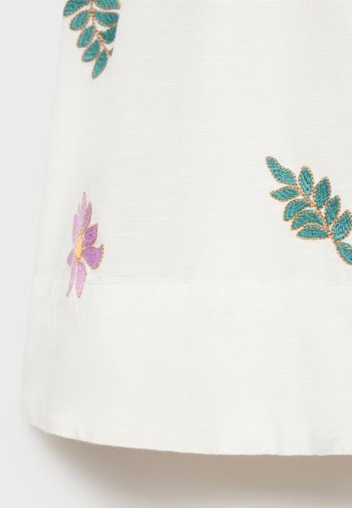 MANGO - Dress chloe - light beige