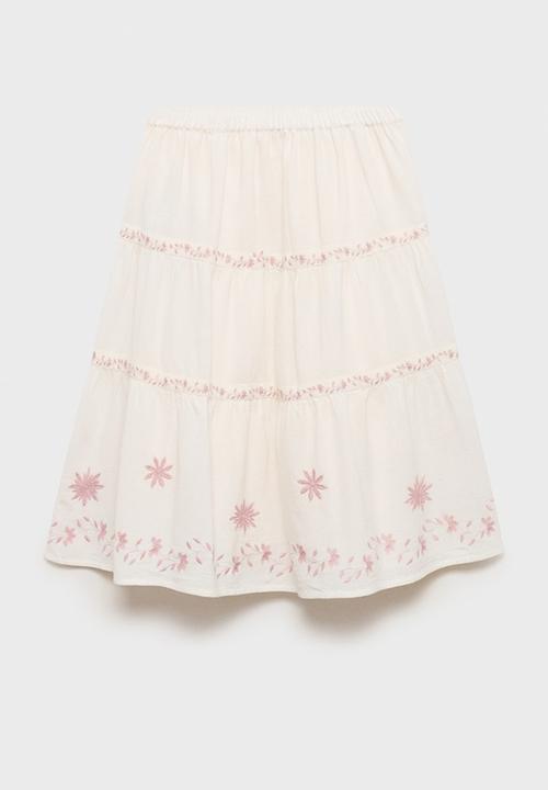 MANGO - Skirt scarlett - light beige