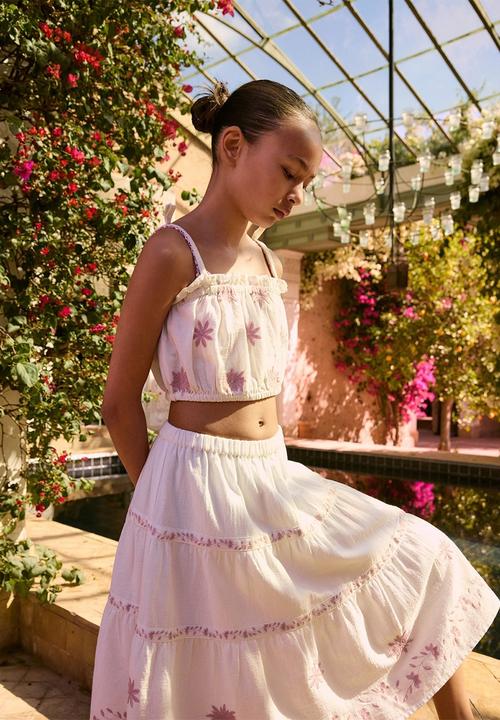 MANGO - Skirt scarlett - light beige