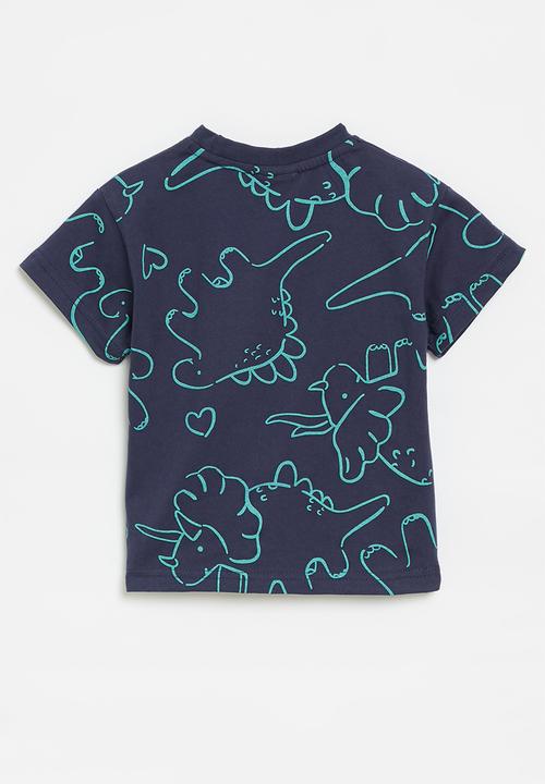 Pop Candy - Printed tee - blue
