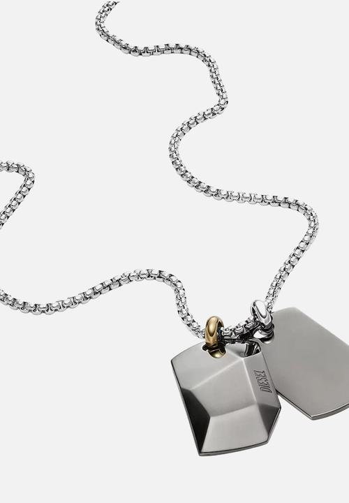 Diesel  - Diesel necklace  Dx114304 - silver