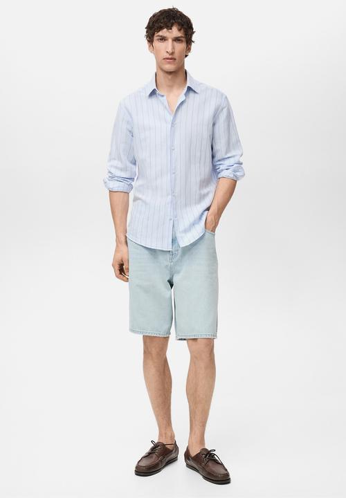 MANGO - Bermudas ONDA - Open Blue