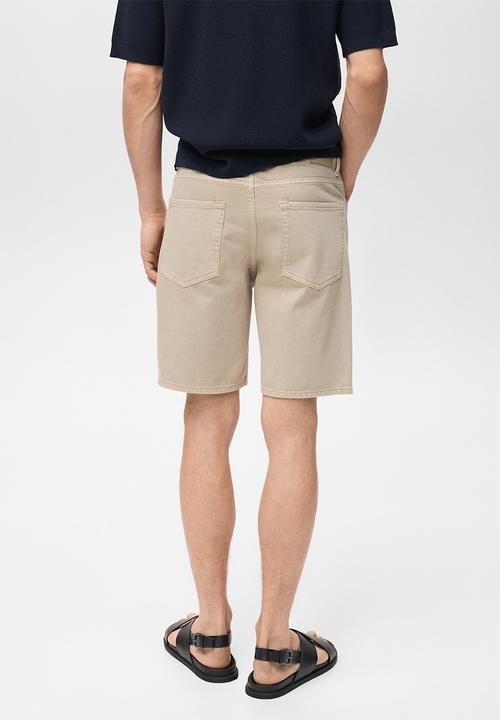 MANGO - Bermudas JAROD - Light/Pastel Gray