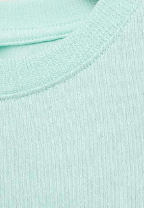 MANGO - T-shirt bolsi - light pastel green