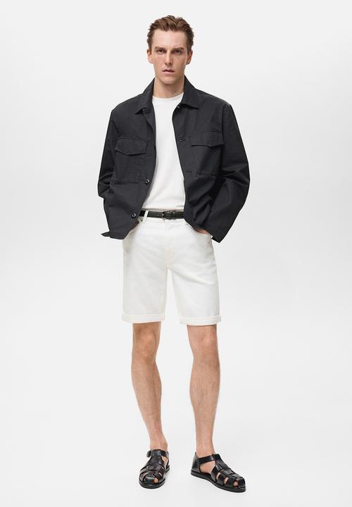 MANGO - Bermudas ROCK - Natural