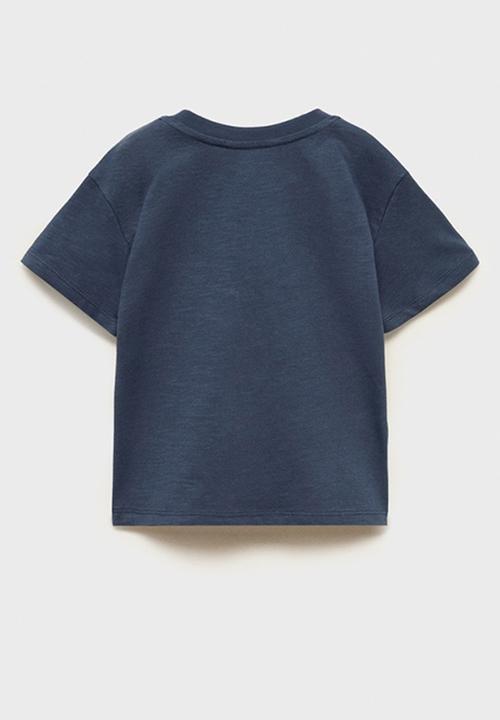 MANGO - T-shirt bungalo - navy