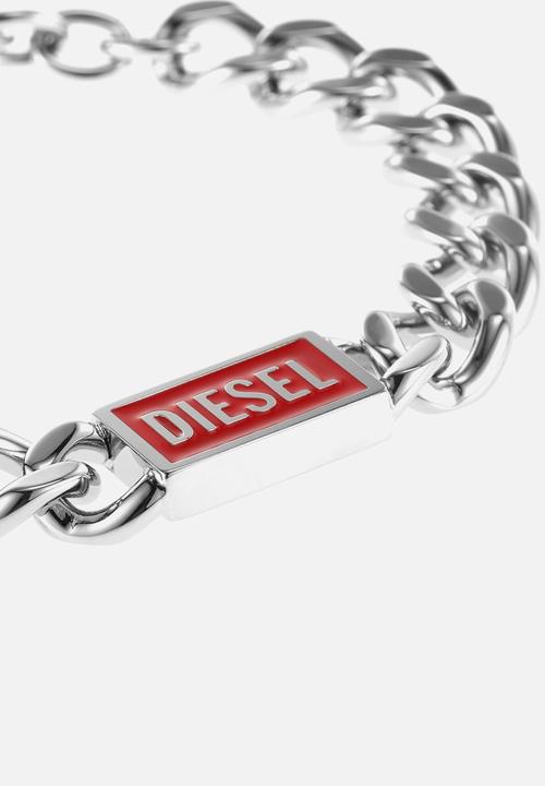 Diesel  - Diesel chain bracelet Dx1371040 - silver