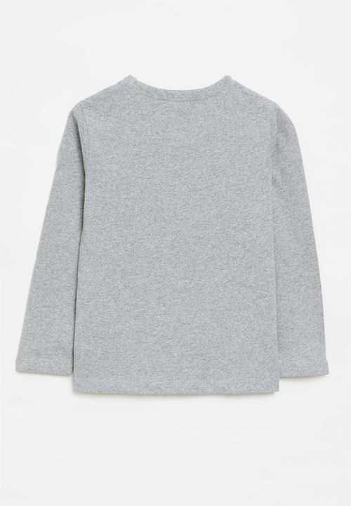 Pop Candy - Printed tee - grey