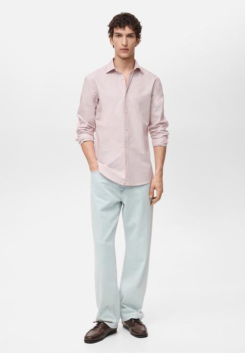 MANGO - Shirt FORTE - Red