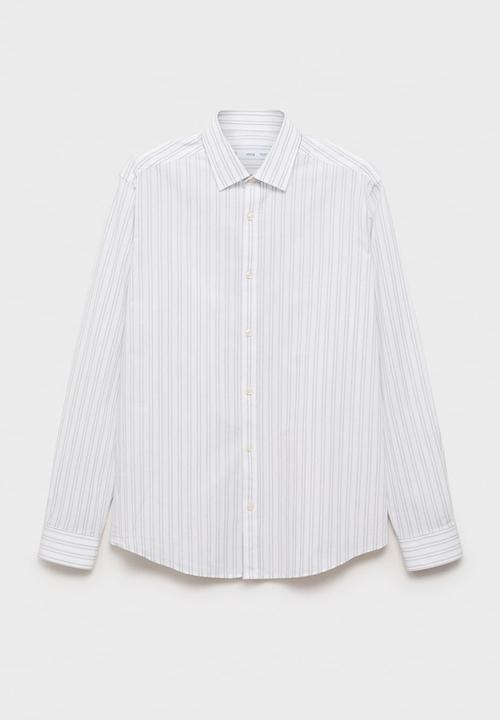 MANGO - Shirt CALPE - White