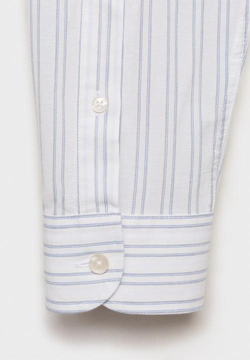 MANGO - Shirt CALPE - White