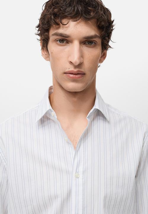 MANGO - Shirt CALPE - White