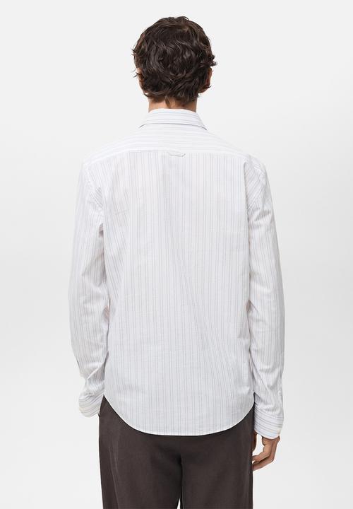 MANGO - Shirt CALPE - White