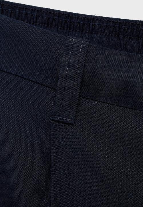 MANGO - Trousers DAVID - Navy