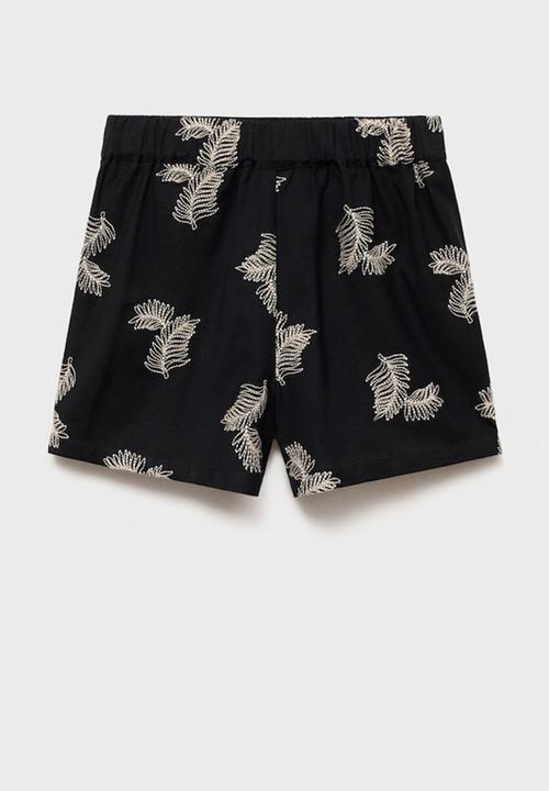 MANGO - Shorts helen - black