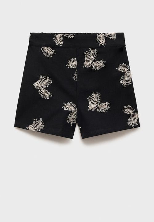 MANGO - Shorts helen - black