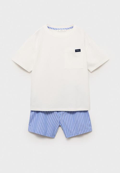 MANGO - Pyjama day - medium blue